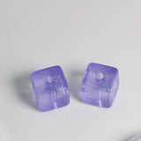 Mermaid Glitter Cube Luminous Glow Beads for DIY Jewelry Making
