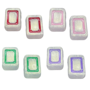 Mermaid Glitter Glow Mahjong Beads DIY Accessories