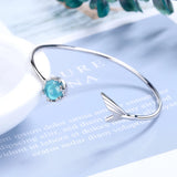Mermaid Tail Bracelet for Women Fish Bracelet Fine Jewelry