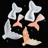Mermaid Tail Epoxy Mould Small Medium Large Fishtail Shaped Silicone Moulds