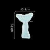 Mermaid Tail Epoxy Mould Small Medium Large Fishtail Shaped Silicone Moulds