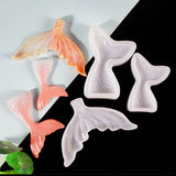 Mermaid Tail Epoxy Mould Small Medium Large Fishtail Shaped Silicone Moulds