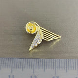 Mermaid Tail Pendant Mount Base Setting for 6-7mm Pearls Corals Beads