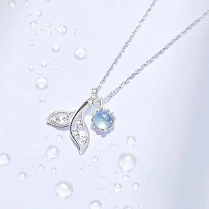 Mermaid Tears Necklace Female Clavicle Chain Birthday Gift