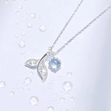 Mermaid Tears Necklace Female Clavicle Chain Birthday Gift