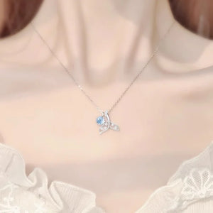 Mermaid Tears Necklace Female Clavicle Chain Birthday Gift