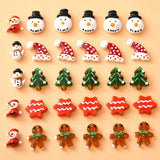Christmas Santa Tree Pendants DIY Jewelry Making Beads