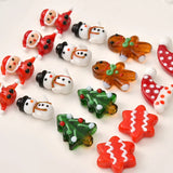 Christmas Santa Tree Pendants DIY Jewelry Making Beads