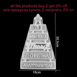 Christmas Tree Silicone Mold for DIY Resin Casting