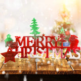 Christmas Letters Ornaments Epoxy Resin Mold Xmas Decorations
