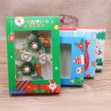 Christmas Paper Gift Box Candy Window Jewelry 10Pcs