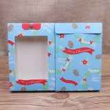 Christmas Paper Gift Box Candy Window Jewelry 10Pcs