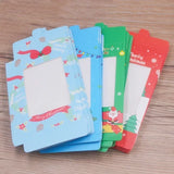 Christmas Paper Gift Box Candy Window Jewelry 10Pcs