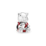 Christmas Snowman Charms 925 Silver Beads Jewelry