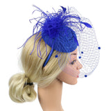 Feather Hair Clip Tiaras Wedding Hair Accessories