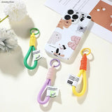Fluorescent Pendant Mobile Phone Strap Bag Keychain