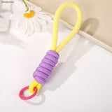 Fluorescent Pendant Mobile Phone Strap Bag Keychain