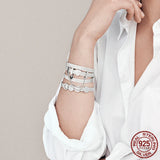 Safety Chain Clip Charm Bead for Reflection Mesh Bracelet