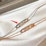 Messica925 Silver Diamond Bracelet