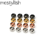 100pcs Metal Circle Spacer Beads for DIY Bracelet Necklace
