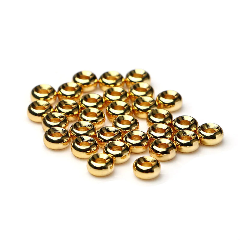 100pcs Metal Circle Spacer Beads for DIY Bracelet Necklace