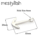 10pcs/Lot 20*32mm Anchor Hook Clasps Charms for DIY Bracelet Necklace Jewelry