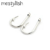 10pcs Anchor Fish Hook Clasps Charm for Diy Anchor Bracelet