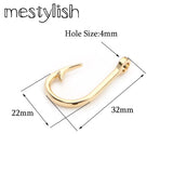 10pcs Anchor Fish Hook Clasps Charm for Diy Anchor Bracelet