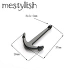 10pcs Anchor Hook Charms for DIY Bracelet Necklace Jewelry Making
