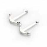 10pcs Anchor Hook Charms for DIY Bracelet Necklace Jewelry Making