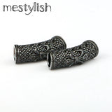 Fleur De Lis Anchor Tube Spacer Beads Charms 2pcs/lot