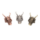 Mythology Bronze Dragon Head Spacer Bead for DIY Jewelry