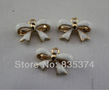 Enamel bowknot Pendant Jewelry connection Jewelry Findings