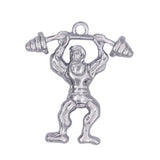 Alloy Inspire Gym Fitness Bodybuilding Men Pendant