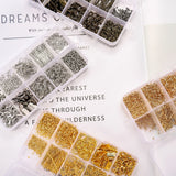 Metal Alloy Jewelry Findings Set for DIY Jewelry Making