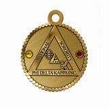 Metal Phi Sorority Charms Founded 1932 Greek Letter Pendants