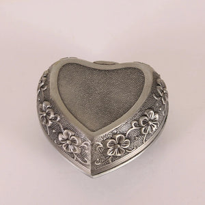Metal Antique Jewelry Box Ring Storage Organizer Chest Christmas Gift