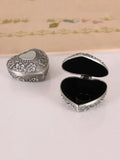 Metal Antique Jewelry Box Ring Storage Organizer Chest Christmas Gift