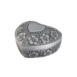 Metal Antique Jewelry Box Ring Storage Organizer Chest Christmas Gift