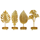 Metal Leaf Shape Jewelry Organizer Display Rack for Ornaments