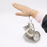 Metal Bangle Sizer Bracelet Size Measure Tool US Sizes 1-27
