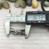 Dragon Head Stainless Steel European Large Hole Spacer Beads