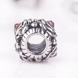 Metal Beads Rhinestone Charms for Jewelry Making 50 pcs
