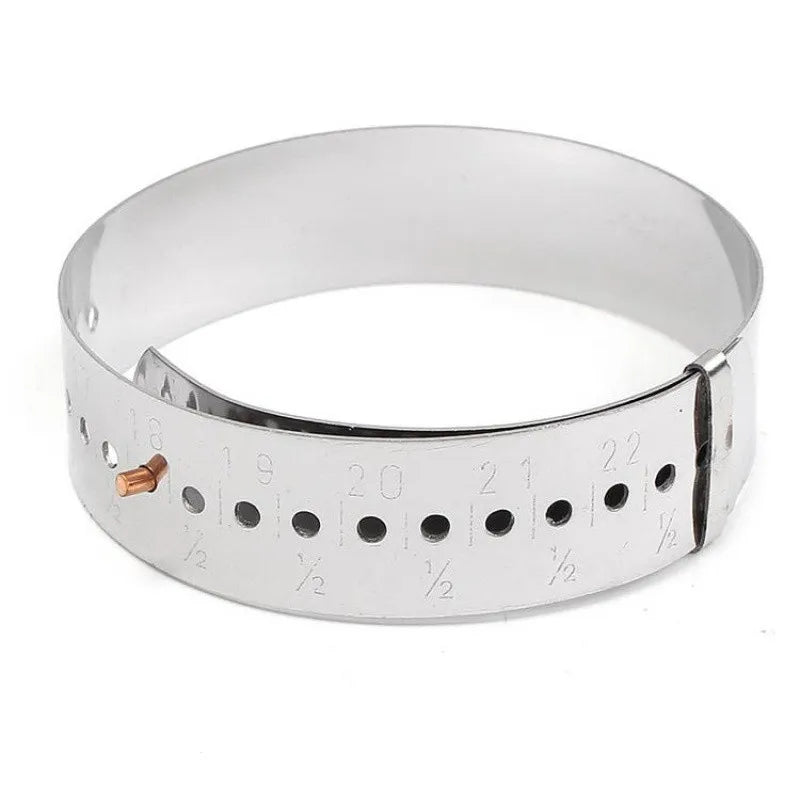 Metal Bracelet Bangle Gauge Sizer Jewelry Measure Wrist Size Tool