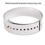 Metal Bracelet Bangle Gauge Sizer Jewelry Measure Wrist Size Tool