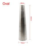 Metal Bracelet Measuring Mandrel Round Oval Bangle Forming Tool