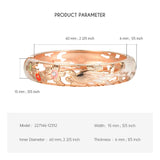 Hollow Bangle Women's Hand Bracelet Alloy Chinoiserie Bangle