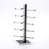 Metal Wood Sunglasses Eyeglasses Rack Display Stand Glasses Case Holder