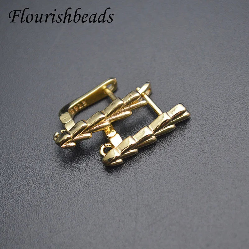 Brass Plated Nickel Earring Hooks 30pcs/lot