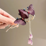 Metal Butterfly Hairpin Japanese and South Style Hair Accessories